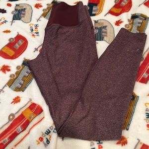 Nike burgundy leggings size XS